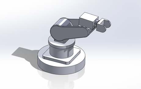 3-DOF 3D-Printed Robotic Arm